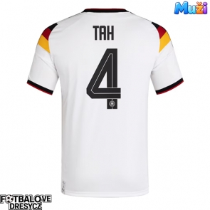 Německo Jonathan Tah #4 Domácí Dres MS 2026 Krátký Rukáv